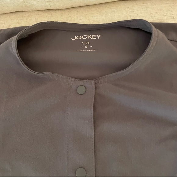 Gray snap front lab jacket from Jockey - Picture 7 of 8